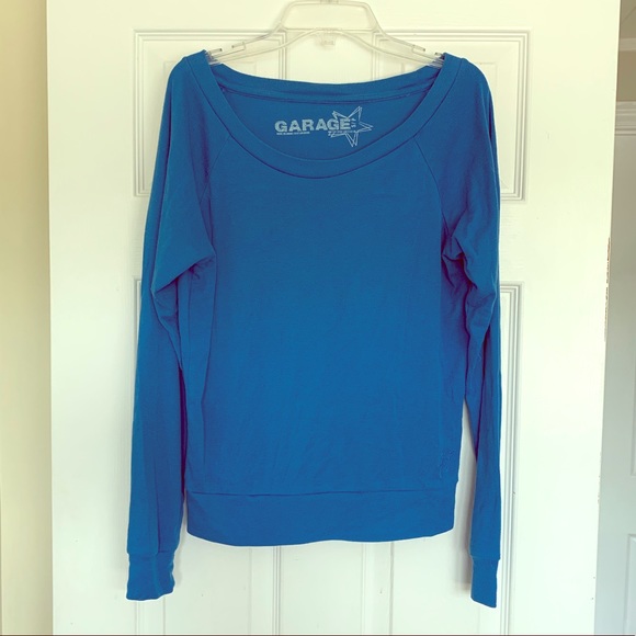 Blue Garage Sweatshirt - Picture 1 of 3
